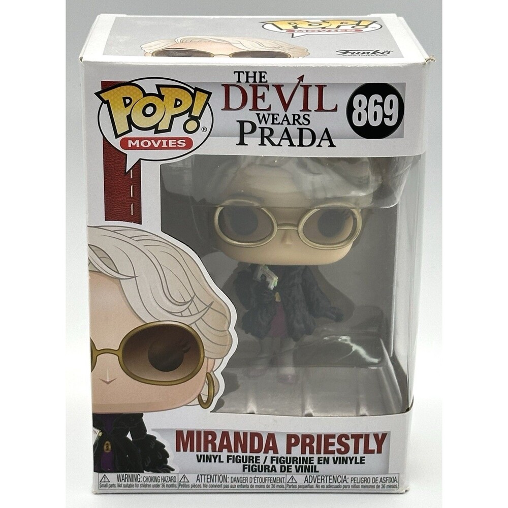 Vaulted Funko POP! #869 Movies Devil Wears Prada Miranda Priestly Vinyl Figure